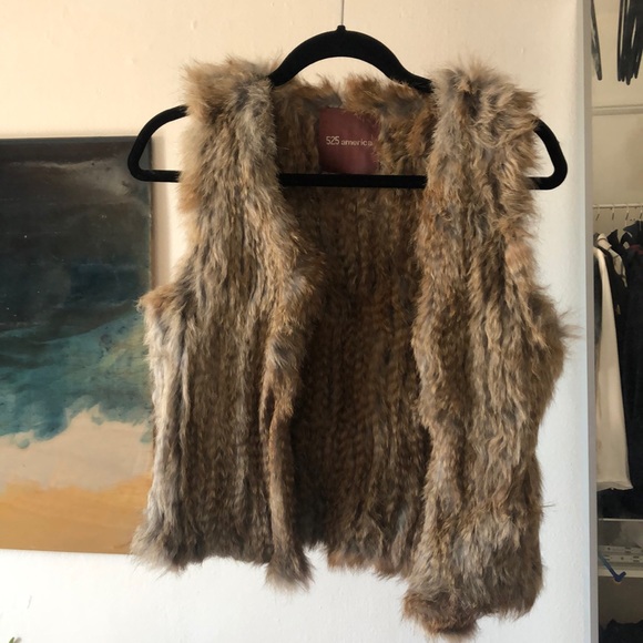 525 AMERICA Fur Vest - Picture 3 of 6